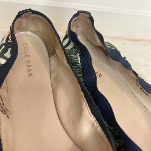 Cole Haan Palm Tree Pattern Flats - Picture 9 of 12